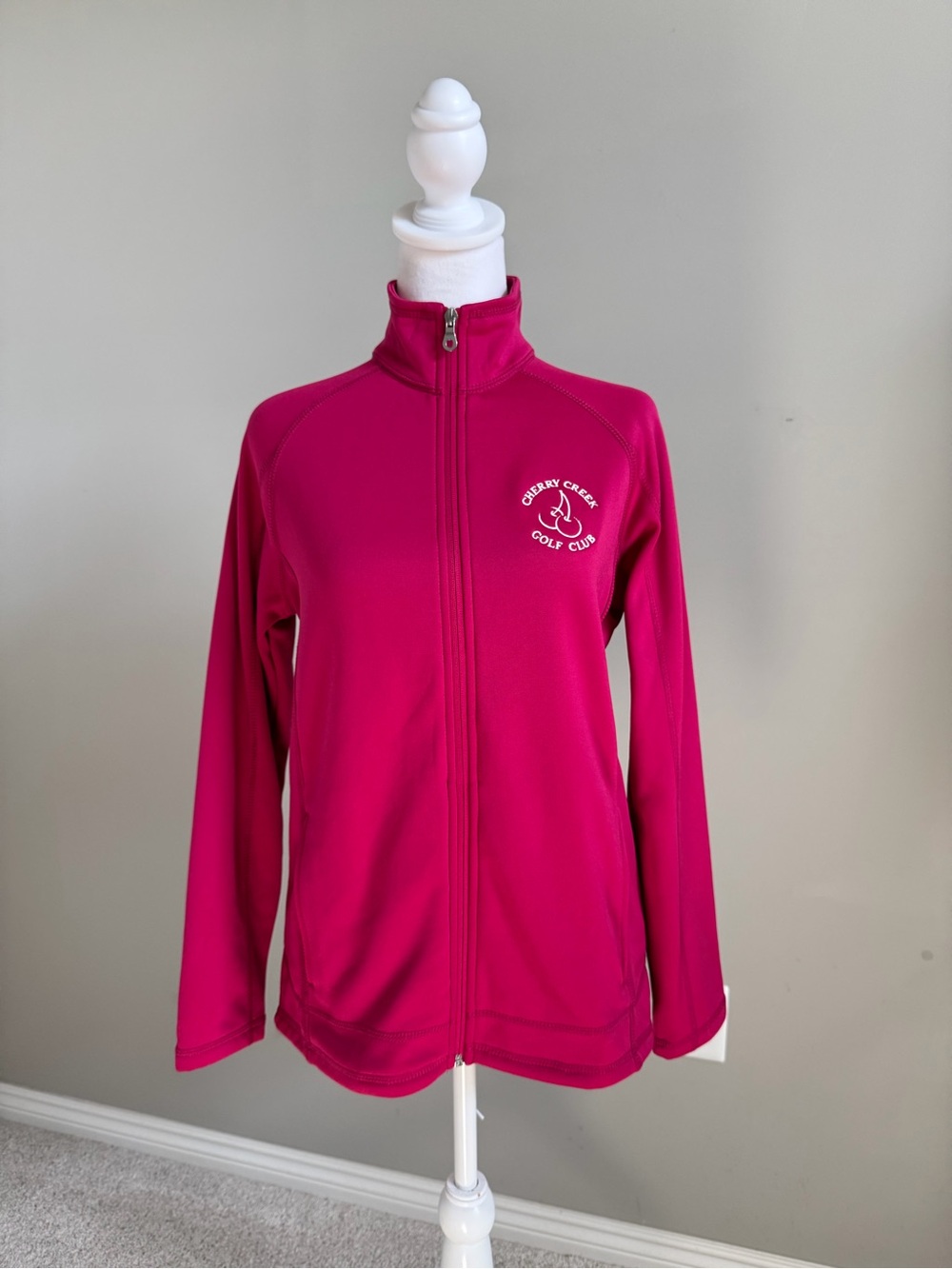 Women's Magenta Full-Zip Jacket - Cherry Creek